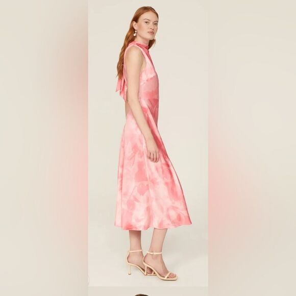 Ted Baker Foreste Halter Dress Size 4 - Picture 2 of 8